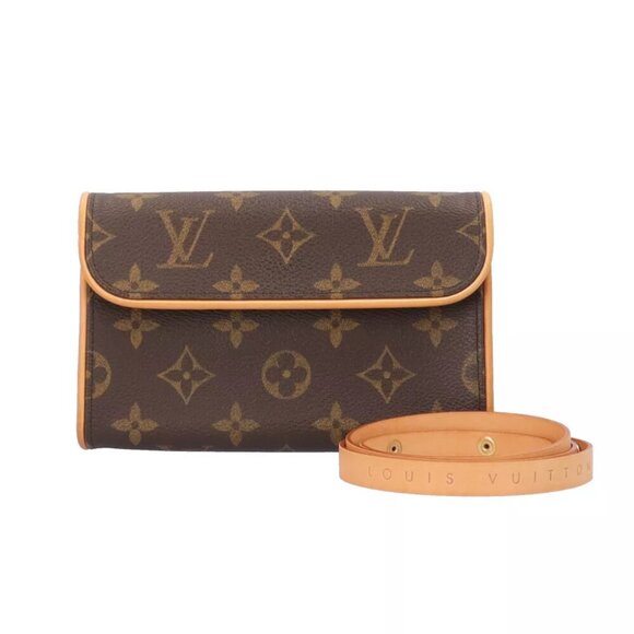 Louis Vuitton Handbags - LOUIS VUITTON Waist bag M51855 Monogram canvas Monogram Pochette Florentine used